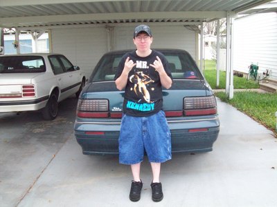 andrew and his first car