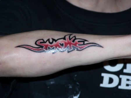 Smoke tattoo