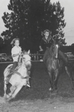 Event at a horse show  "1961"