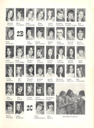 &#39;73/74 Dunbarton Yearbook Grade 10