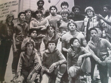 Varsity Wrestling Team 1984