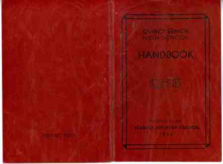 QHS handbook 1936