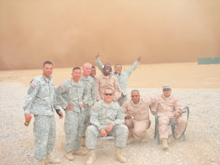 SANDSTORM AT FOB SPEICHER