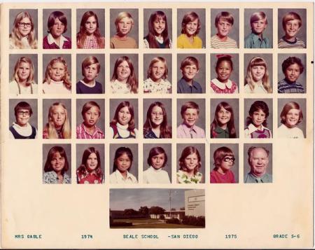 Class picture 1974-1975