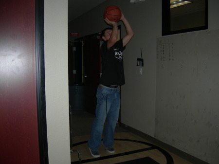 Hallway basketball