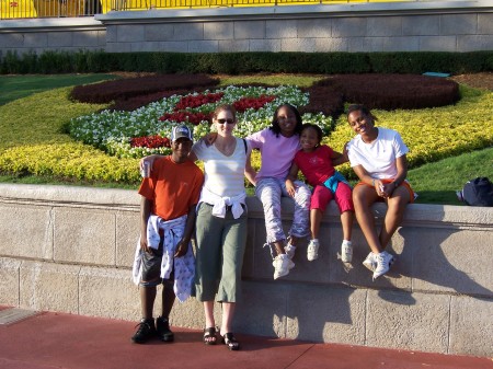 Me and Kids at Disney