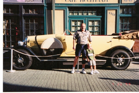 Lou and Grandson at Universal Studio