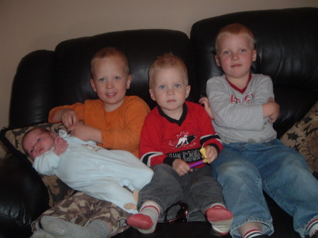 Grandpa's Four Little Boys