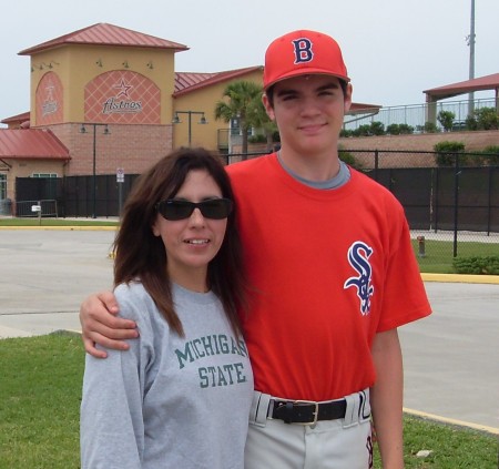 Me & Jackson at his tournament in Kissimmee