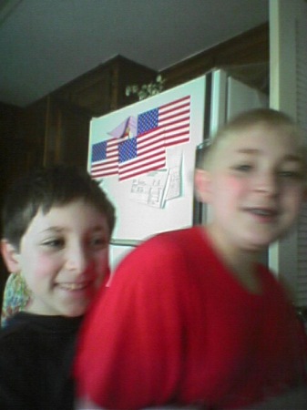 My nephews Benjamin and Hillel