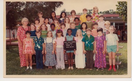 Miss Nevin's class 1974-1975