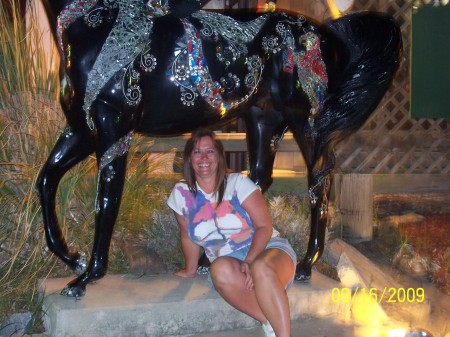 Just me outside Jolly Rogers at OBX