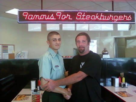 At Steak n Shake