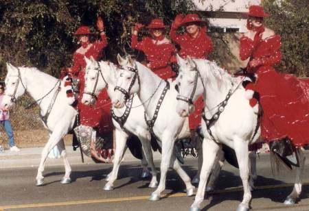We loved riding in the Rose Parades
