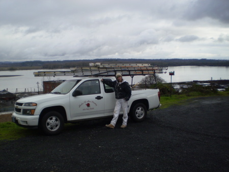 Me and my work truck.