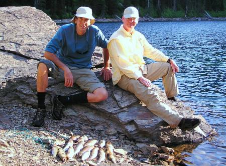 MONTANA  - MOUNTAIN LAKE FISHING