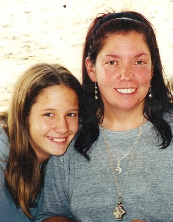 Linda (now Samaya) & daughter Katie