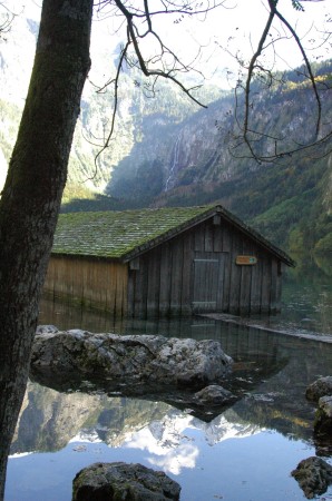 Boathouse on the Obsersee