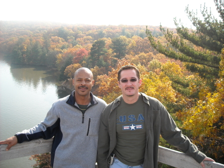 ALFRED AND MARC AT STARVED ROCK 09