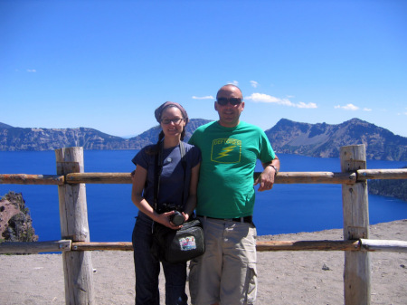 Me & Rob at Crater Lake