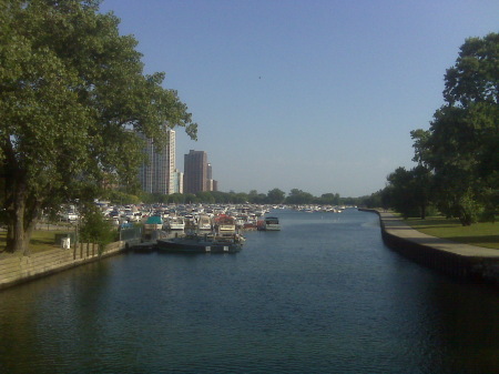 Diversey Harbor Looking North From Fullerton