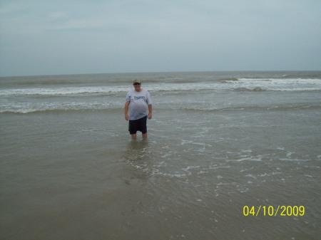 me on the beach south padre islands texas