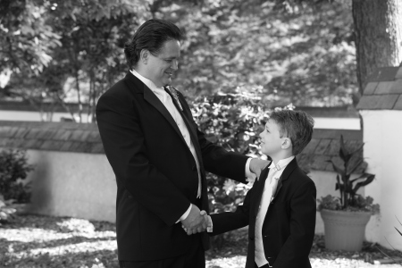 The Groom & my son