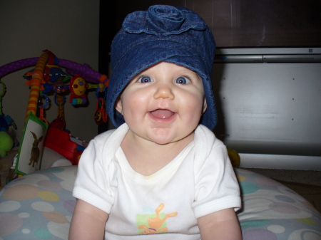Livia in Blue Hat