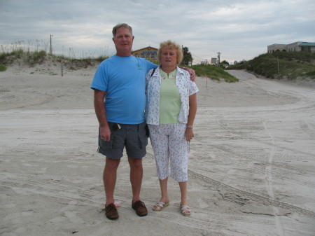 Judy and Nick at Crescent Beach,Fl