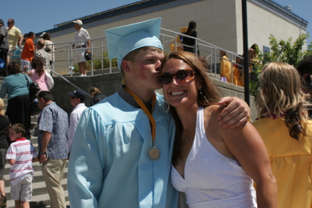 Me and Ryan on his graduation day, 2008