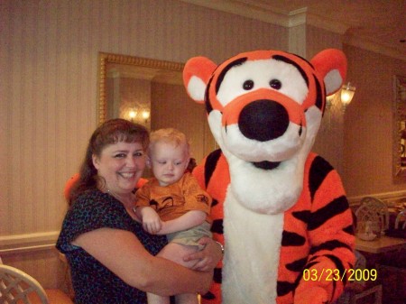 Colby meeting Tigger