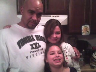 Talmadge and his daughters, Khay and Talisha.