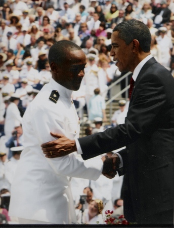 Everett Matlock Jr. and President Obama