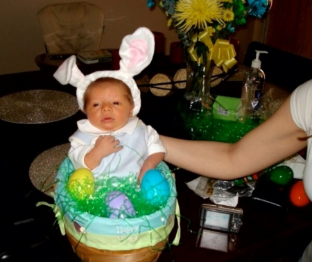 Tylers first Easter