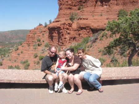 papw nanna n tasha w/ jason on sedona trip