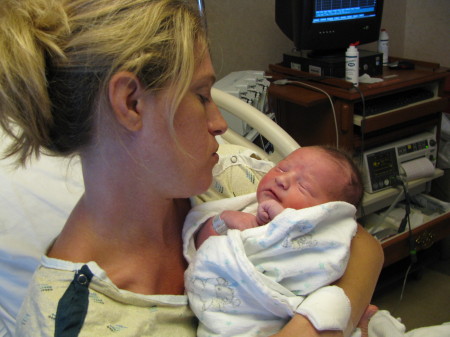 Birth of Baby Aidan James Kay (6.5.09)