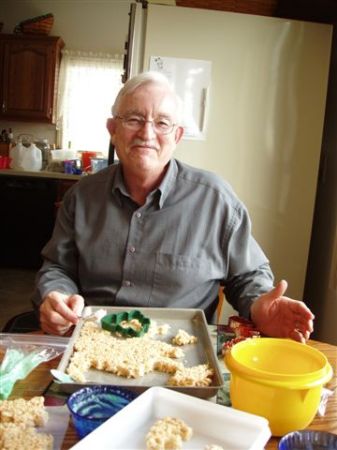 Having Fun with Rice Krispies