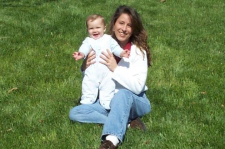 Jake & Mommy- Easter 2004