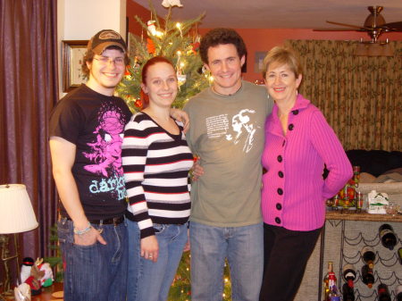 Me and my kids, Dec 2008