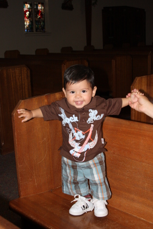 My Godchild Emmanuel