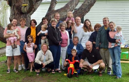 Frey family picnic 2007, Montague, Mass.