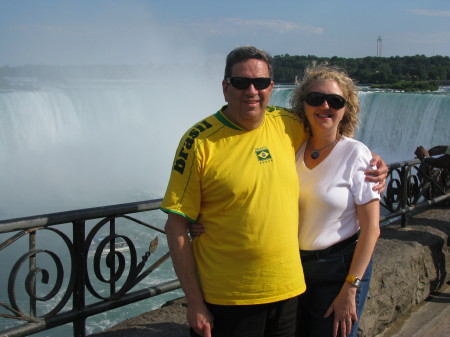 Bob and I at Niagara Falls.