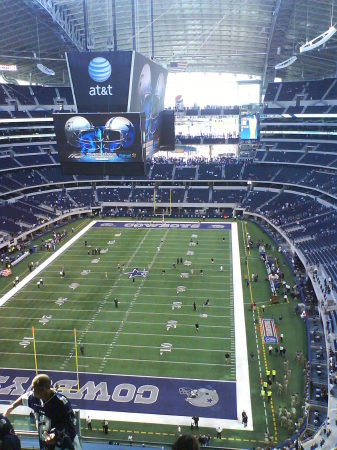 The new Texas Stadium Inaugural Season 2009