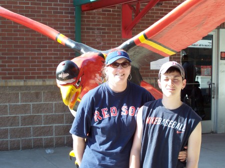 Tyler and Me at Frontier Field, Rochester, NY