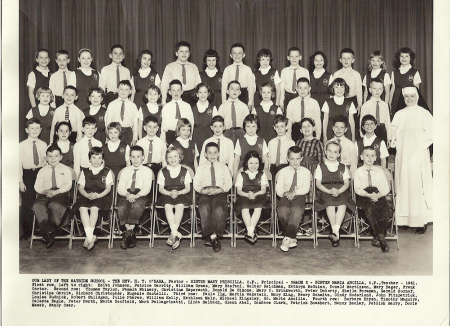 1961 Our Lady of the Wayside - Second Grade