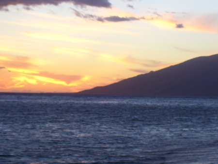 Sunset in Maui