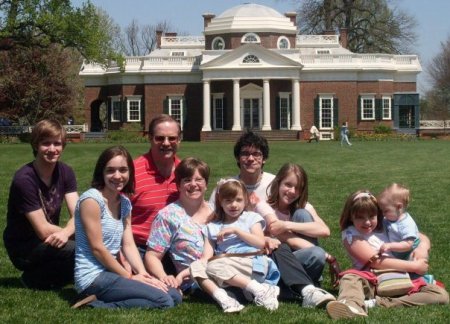 The Family at Monticello in June 2009