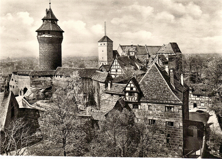 Imperial Castle at Nurnberg, Germany