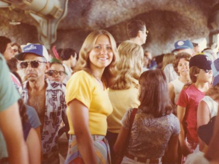 Charlene at Disneyworld 1976