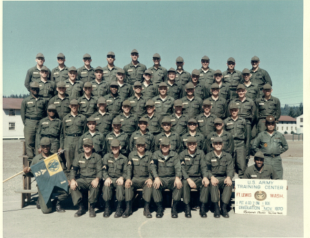 Graduation from Basic Training 1970